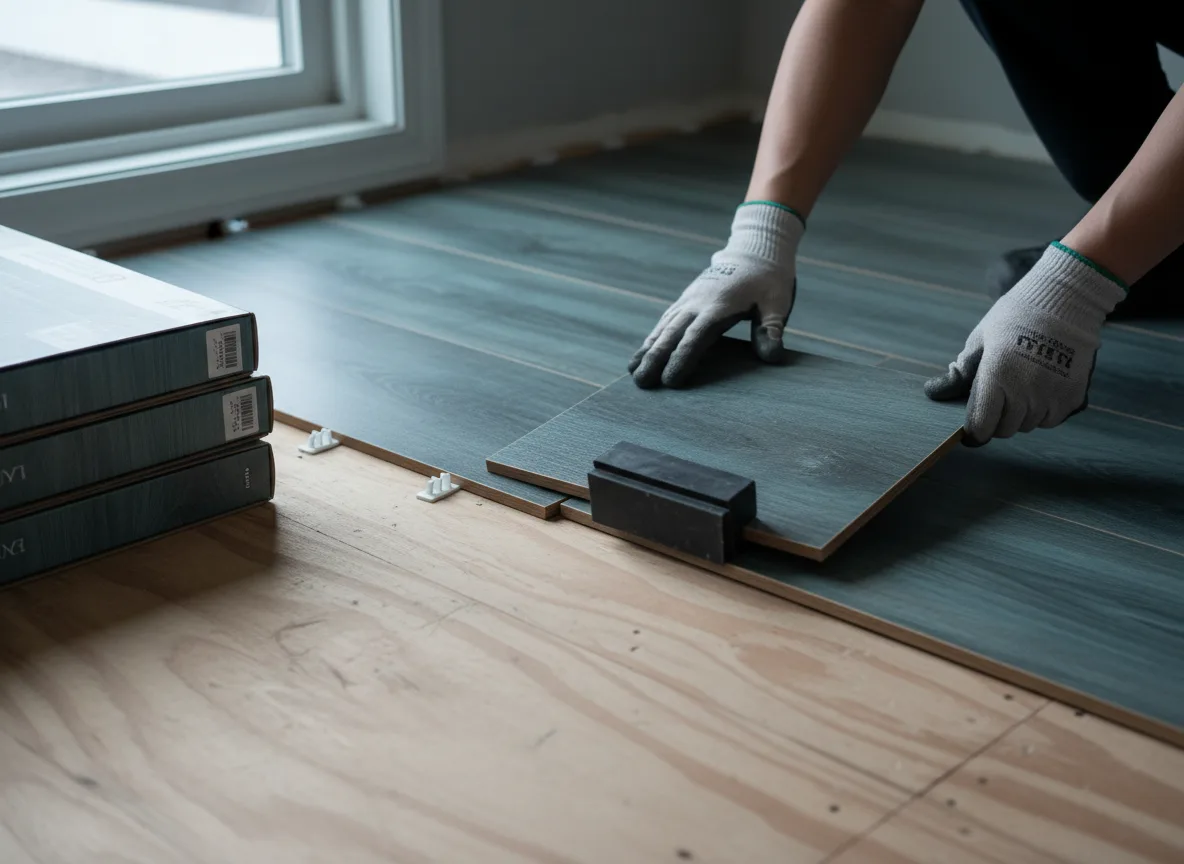 Luxury Vinyl Plank Installation company in Burt, NY